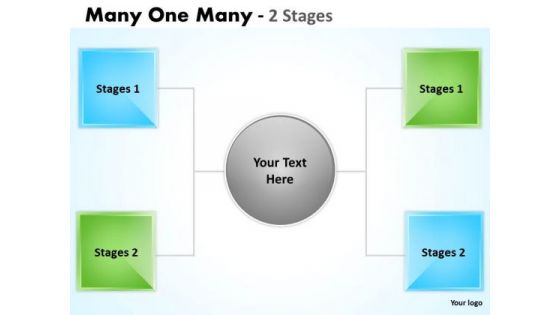 Strategy Diagram Many One Many 2 Step Consulting Diagram