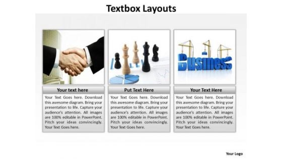 Strategy Diagram Textbox Layouts Business Cycle Diagram