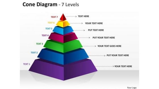 Strategy Diagram Triangular Diagram 7 Levels Diagram Consulting Diagram