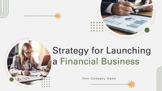 Strategy For Launching A Financial Business Strategy CD V