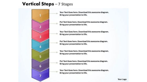 Strategy PowerPoint Template Buy 2007 Steps Working With Slide Numbers 1 Ppt Design