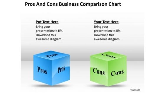 Strategy PowerPoint Template Pros And Cons Business Comparison Chart Ppt Templates