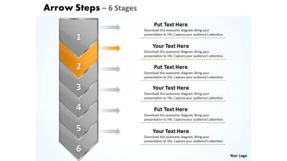 Strategy PowerPoint Template Vertical State Diagram Ppt Illustrated Through Arrow 3 Image