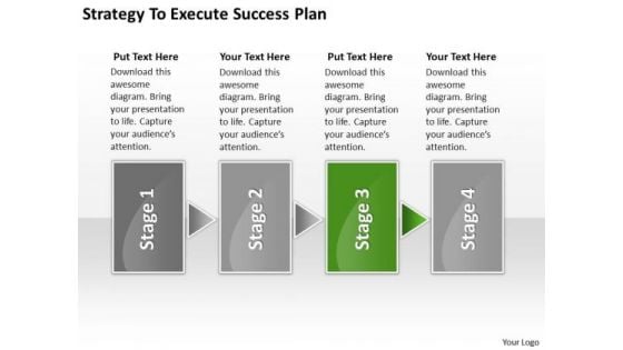 Strategy To Execute Success Plan Business Plans Examples Free PowerPoint Slides