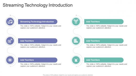 Streaming Technology Introduction In Powerpoint And Google Slides Cpb