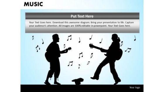 Street Music Performers PowerPoint Templates Editable Ppt Slides