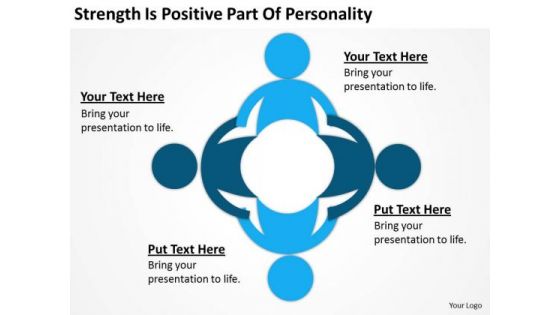 Strength Is Positive Part Of Personality Ppt Examples Business Plan Outline PowerPoint Templates