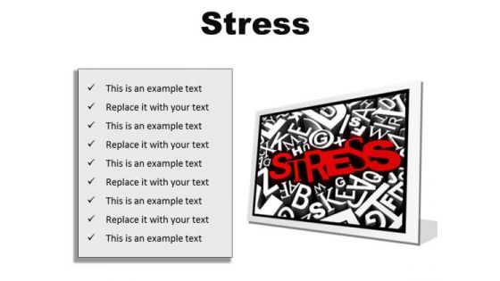 Stress Business PowerPoint Presentation Slides F