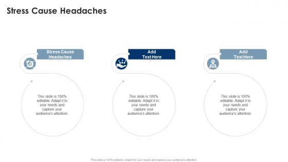 Stress Cause Headaches In Powerpoint And Google Slides Cpb