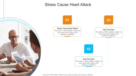 Stress Cause Heart Attack In Powerpoint And Google Slides Cpb