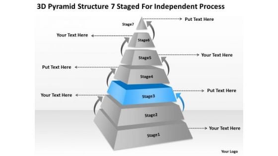 Structre 7 Staged For Independent Process Ppt Financial Advisor Business Plan PowerPoint Slides