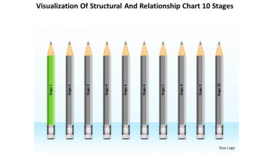 Structural And Relationship Chart 10 Stages Ppt Best Business Plan PowerPoint Slides