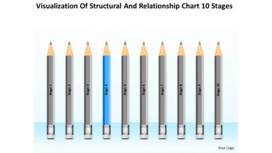 Structural And Relationship Chart 10 Stages Ppt Business Plan Steps PowerPoint Templates