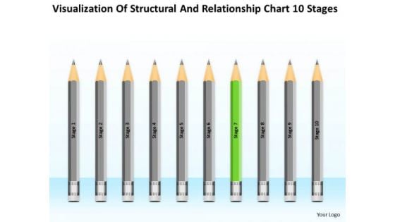 Structural And Relationship Chart 10 Stages Ppt Help With Business Plan PowerPoint Templates