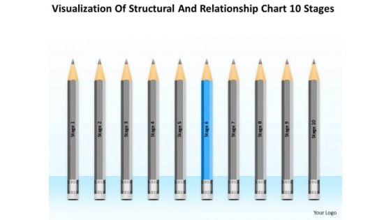 Structural And Relationship Chart 10 Stages Ppt Samples Business Plan PowerPoint Slides