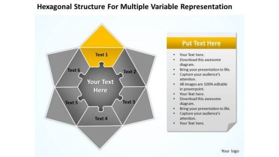 Structure For Multiple Variable Representation Ppt How To Do Business Plan PowerPoint Templates