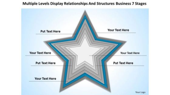 Structures Business 7 Stages Ppt Small Plan Example PowerPoint Templates