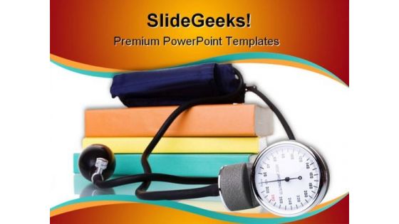 Study Medicine Medical PowerPoint Template 0810