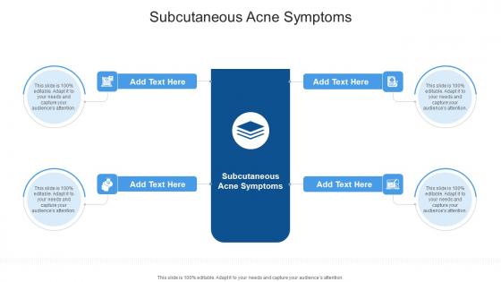 Subcutaneous Acne Symptoms In Powerpoint And Google Slides Cpb
