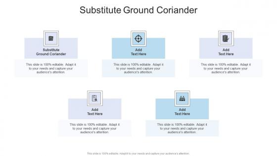 Substitute Ground Coriander In Powerpoint And Google Slides Cpb