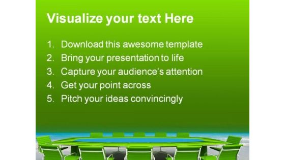 Succcessful Meeting Business PowerPoint Template 0910