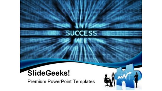 Success01 Business PowerPoint Templates And PowerPoint Backgrounds 0811