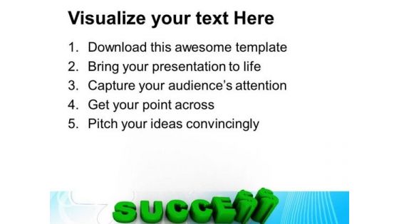 Success Abstract PowerPoint Templates And PowerPoint Themes 0912
