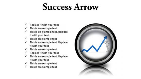 Success Arrow Business PowerPoint Presentation Slides Cc