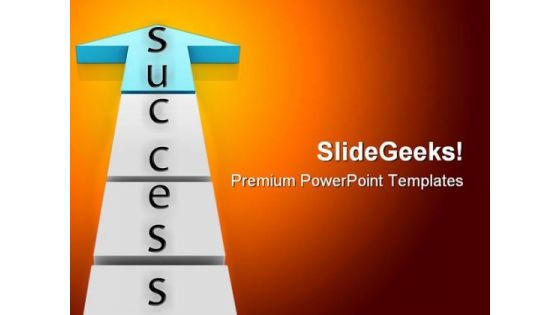Success Arrow Business PowerPoint Templates And PowerPoint Backgrounds 0111