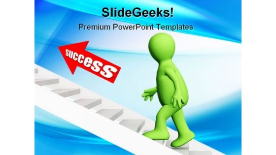 Success Business PowerPoint Template 0910