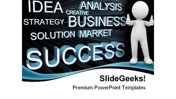 Success Business PowerPoint Templates And PowerPoint Backgrounds 0611