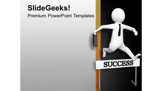 Success Comes With Hardwork PowerPoint Templates Ppt Backgrounds For Slides 0713