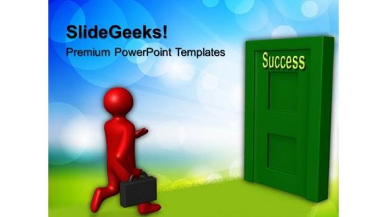 Success Door Future PowerPoint Templates And PowerPoint Themes 0512