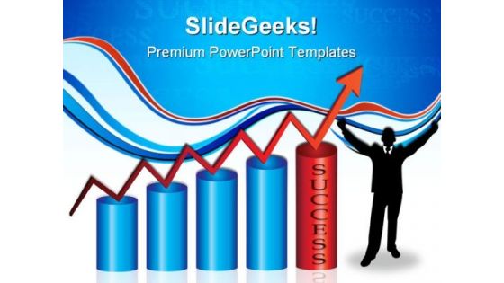 Success Graph Business PowerPoint Templates And PowerPoint Backgrounds 1211