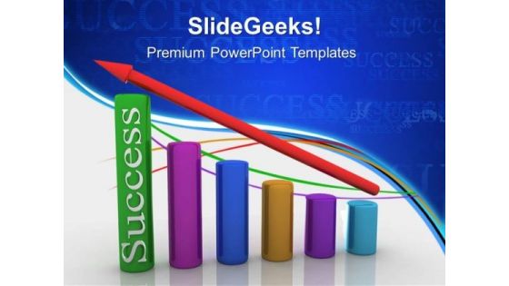 Success Graph Business PowerPoint Templates And PowerPoint Themes 0312