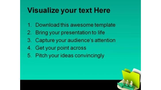 Success Icon Business PowerPoint Template 1110