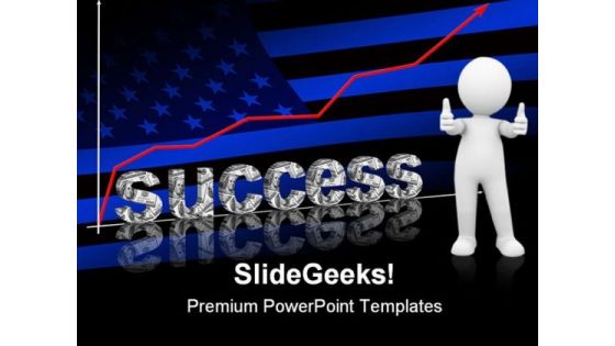 Success In Business Finance PowerPoint Templates And PowerPoint Backgrounds 0811