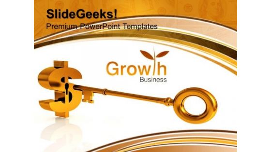 Success Key Business PowerPoint Templates And PowerPoint Themes 0912