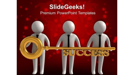 Success Key Is Important PowerPoint Templates Ppt Backgrounds For Slides 0713