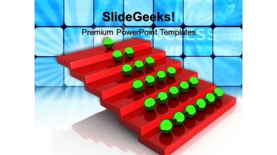 Success Ladder01 Leadership PowerPoint Templates And PowerPoint Themes 0512