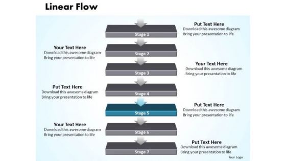 Success Ppt Non-linear PowerPoint Flow 7 Stages Time Management 6 Design