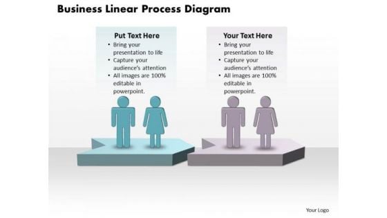 Success Ppt Template World Business PowerPoint Charts Linear Process Diagram 2 Design