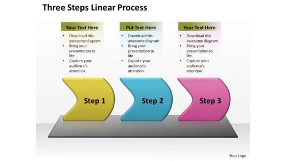 Success Ppt Theme Three Create PowerPoint Macro Working With Slide Numbers Linear Process 1 Design