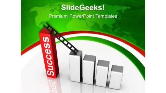 Success Stairs Business PowerPoint Templates And PowerPoint Themes 0512