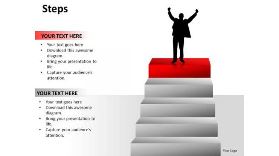 Success Steps PowerPoint Slides And Ppt Diagram Templates