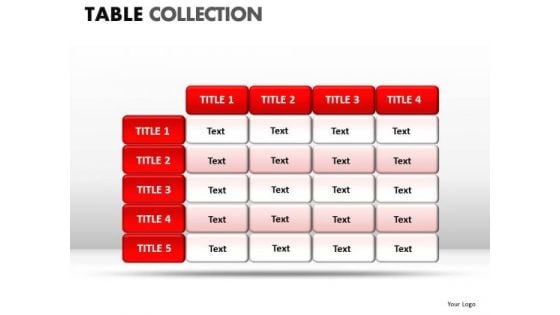 Success Table Collection PowerPoint Slides And Ppt Diagram Templates