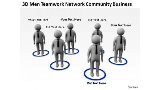 Successful Business People Network Community PowerPoint Presentations Templates