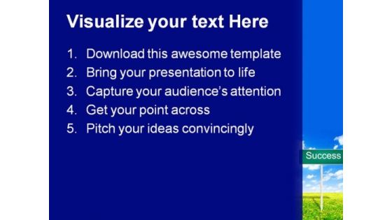 Successful Businessman Business PowerPoint Themes And PowerPoint Slides 0811