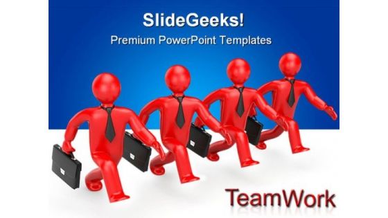 Successful Team Business PowerPoint Templates And PowerPoint Backgrounds 0511