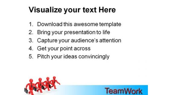Successful Team Business PowerPoint Themes And PowerPoint Slides 0511